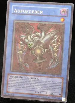 Yu-Gi-Oh! Aufgegeben SRL-G029 Ultra Rare [PL] Relinquished | DE 2002 - Image 3