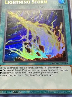 3x Lightning Storm | RA01-EN061 | Secret & Ultra Rare | 1st Editions | YuGiOh! - Image 4