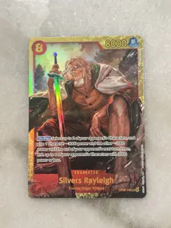 Silvers Rayleigh SEC OP08-118 Two Legends One Piece TCG (Reprint) Two Legends - Image 1