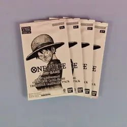 4X TREASURE CAMPAIGN PACK ONE PIECE 3RD ANNIVERSARY BANDAI ENGLISH OVP SEALED - Image 1