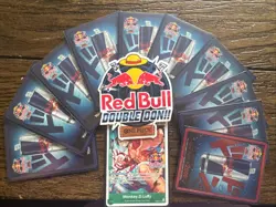 SEALED ONE PIECE CG Red Bull Double Don!! Promos Monkey.D.Luffy Complete Set - Image 1