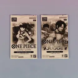1X WINNER PACK 2025 VOL.4 + 1X JUDGE PACK VOL.6 ONE PIECE BANDAI ENG OVP SEALED - Image 1