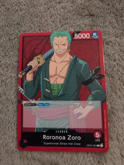 Roronoa Zoro - OP01-001 Leader Romance Dawn - One Piece TCG English - Image 1