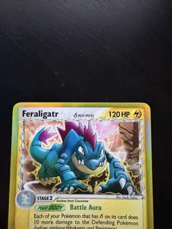 FERALIGATR DELTA SPECIES HOLO 2/101 EX DRAGON FRONTIERS NM POKEMON - Image 3