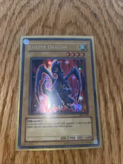 Yugioh Luster Dragon Magician's Force 1st Edition Ultra Rare MFC-058 MP/HP - Image 1