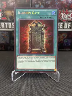YuGiOh! Illusion Gate - Secret Rare 1st Edition (MZMU-EN023) - Image 1