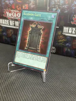 YuGiOh! Illusion Gate - Secret Rare 1st Edition (MZMU-EN023) - Image 2