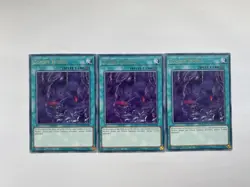 3 x MZMU-EN109 Zombie World Rare 1st Ed Playset YuGiOh - Image 1