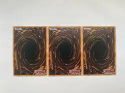 3 x MZMU-EN109 Zombie World Rare 1st Ed Playset YuGiOh - Image 2