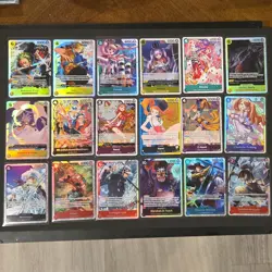 One Piece Tcg Card Lot of 43 / Zoro, Perona, Nami & others - Image 1