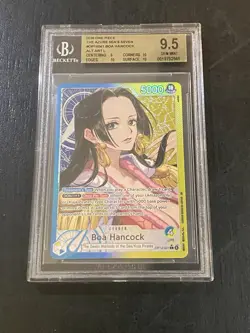 2026 One Piece Azure Sea's Seven Boa Hancock Alt Art #OP14-041 BGS 9.5 - Image 1