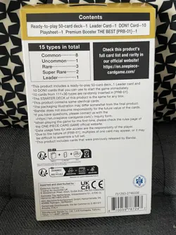 ONE PIECE TCG Charlotte Katakuri (Yellow) Starter Deck (ST-20) New W PRB01 Pack! - Image 2