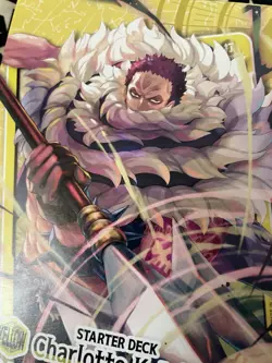 ONE PIECE TCG Charlotte Katakuri (Yellow) Starter Deck (ST-20) New W PRB01 Pack! - Image 3