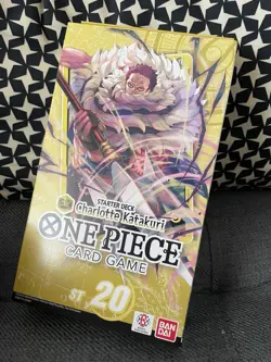 ONE PIECE TCG Charlotte Katakuri (Yellow) Starter Deck (ST-20) New W PRB01 Pack! - Image 4