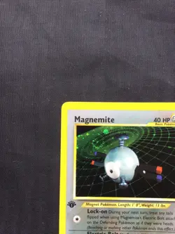 Pokemon Cards: Neo Discovery 1st Edition Rare Holo: Magnemite 7/75 - Image 3