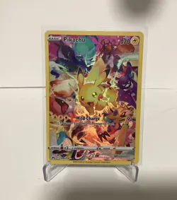 Pikachu (Secret) Secret Rare Holofoil 160/159 NM Crown Zenith Pokemon Card - Image 1