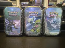 Pokemon Shining Fates Mini Tin - 2 Packs Of Cards - Lot Of 3 820650808678 - Image 1