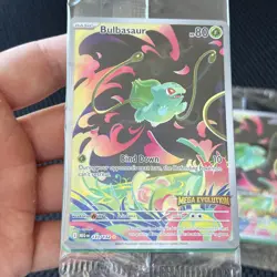 Bulbasaur 133/132 - Mega Evolution - Stamped Promo - Pokemon Card SEALED NM - Image 2