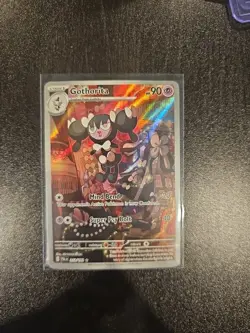 Pokemon TCG Gothorita Illustration Secret Rare Card 213/193 Paldea Evolved - Image 1