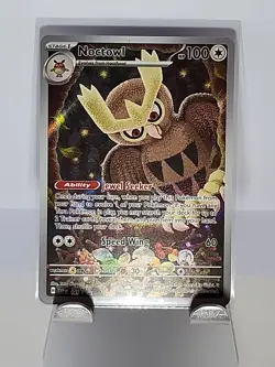NOCTOWL-SVP: #141, NM-M, STELLAR CROWN ETB PROMO CARD POKEMON TCG CCG FREESHIP - Image 1