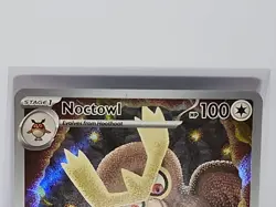 NOCTOWL-SVP: #141, NM-M, STELLAR CROWN ETB PROMO CARD POKEMON TCG CCG FREESHIP - Image 2