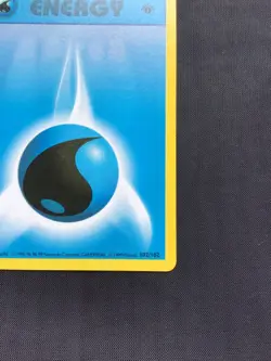 Pokemon Cards: Base Set 1st Edition Common: Water Energy 102/102 - Image 4