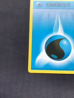 Pokemon Cards: Base Set 1st Edition Common: Water Energy 102/102 - Image 5