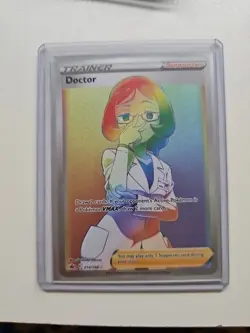 Doctor - 214/198 - Secret Rare - Chilling Reign - Pokemon Card - NM/M - Image 1