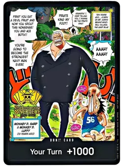 One Piece Card Game Monkey D Luffy P-043 2nd Anniversary Promo Sealed - Image 2