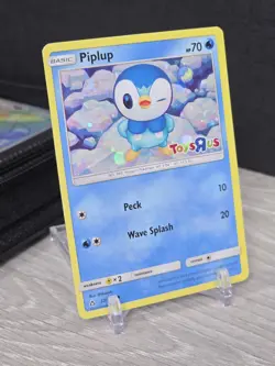 Pokemon Card TCG Piplup 32/156 Holo Foil Exclusive Rare Toys R Us Promo Card - Image 1