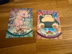 TWO CARDS #151 & #143 pokemon topps - Image 1