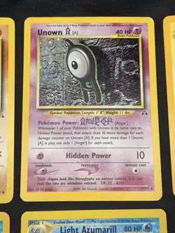 Vintage Holo Rare Pokemon Card Lot Fossil, Neo Discovery/Genesis/Destiny MP/HP - Image 3