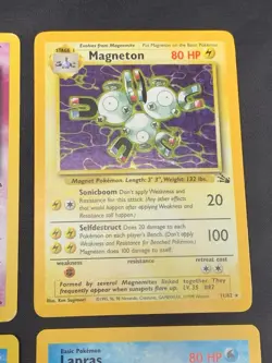 Vintage Holo Rare Pokemon Card Lot Fossil, Neo Discovery/Genesis/Destiny MP/HP - Image 4