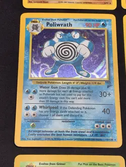 Vintage Holo Rare Pokemon Card Lot Fossil, Neo Discovery/Genesis/Destiny MP/HP - Image 5