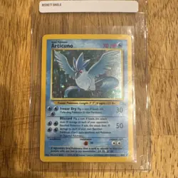 Pokemon TCG Articuno Fossil Holo Unlimited Rare Card 2/62 LP Condition - Image 1