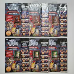 (6) 2015 Topps World of Warriors Trading Card Game Multipacks - Image 1
