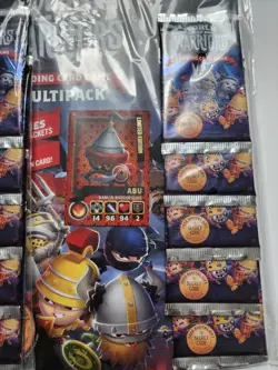 (6) 2015 Topps World of Warriors Trading Card Game Multipacks - Image 4