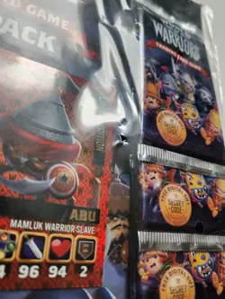 (6) 2015 Topps World of Warriors Trading Card Game Multipacks - Image 5