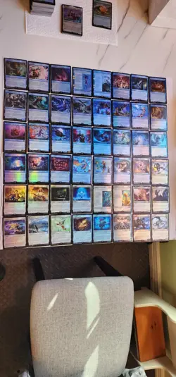 MTG Final Fantasy Foil Lot 206 Unique Cards Including Full Art Lands and More - Image 4