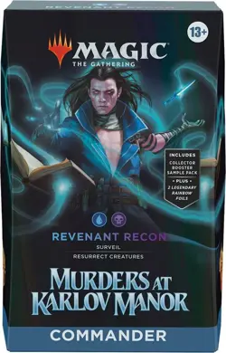MtG: Murders at Karlov Manor - Commander Deck - Revenant Recon - NEW/SEALED - Image 1