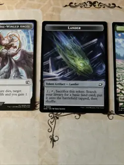 Final Fantasy Magic The Gathering Token Card Lot 100+ Near Mint Cards - Image 5