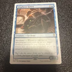 1x Displacer Kitten NM-Mint, English Mystery Booster 2 MTG Magic - Image 1