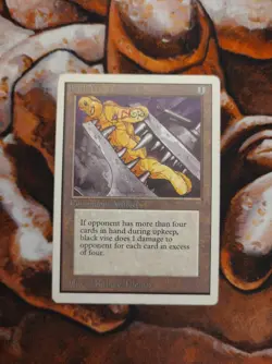 Black Vise Unlimited Edition 2ED MTG Magic the Gathering - Image 1