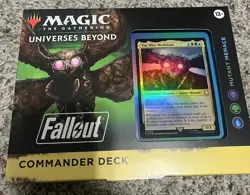 Universes Beyond: Fallout Commander Deck - Mutant Menace MTG Brand New Sealed - Image 1