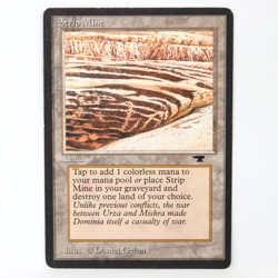 Strip Mine - MTG Antiquities - LP/MP (No Horizon) - Image 1