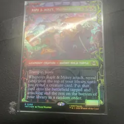 Raph & Mikey, Troublemakers - Showcase Light Play, English Magic the Gathering M - Image 1