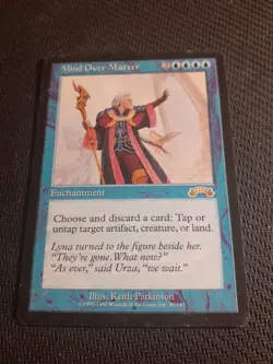 Magic the Gathering - Mind Over Matter - Enchantment - Exodus - EX+ - MTG - Image 1