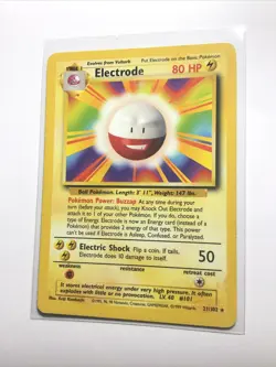 ELECTRODE - 21/102 - Base Set - Pokemon Card - PL - Image 1