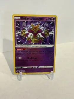 Radiant Alakazam 59/195 Pokemon card - Image 1