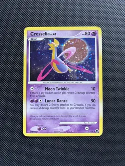 Pokemon Card Great Encounters Holo Cresselia Lv.48 2/106 Rare - Image 1